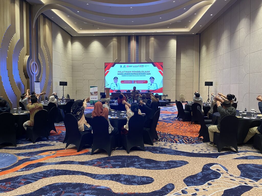 Pelatihan Pengelolaan Manajemen Kepegawaian ASN